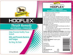 Absorbine Hooflex Thrush Remedy Bactericidal & Fungicidal Horse Thrush Treatment, 12-fl oz bottle slide 2 of 5