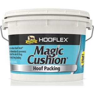 Absorbine Hooflex Magic Cushion Horse Hoof Care Packing, 4-lb tub