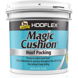 Absorbine Hooflex Magic Cushion Horse Hoof Care Packing, 8-lb tub