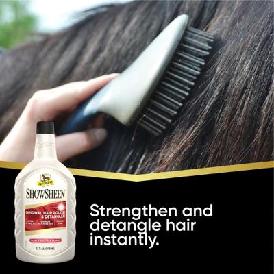 Show full view: Absorbine ShowSheen Instant Detangling Hair Polish & Detangler Refill, 32-fl oz bottle slide 8 of 11