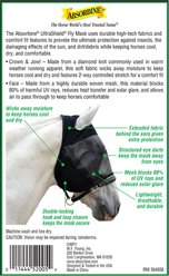 Absorbine Ultrashield No Ears Horse Fly Mask, Horse slide 2 of 4