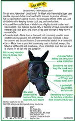 Absorbine Ultrashield with Ears Horse Fly Mask, Horse Removable Nose slide 2 of 4