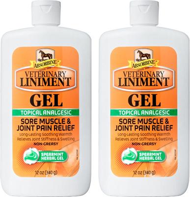thumbnail image 2 of Absorbine Veterinary Liniment Gel - 12 Oz For Sore Muscles & Arthritis Relief 2 of 6