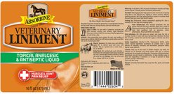 Absorbine Veterinary Topical Analgesic & Antiseptic Horse Liniment, 16-oz bottle slide 2 of 3