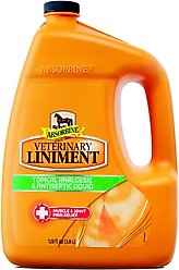 Absorbine Veterinary Topical Analgesic & Antiseptic Horse Liniment, 1-gal bottle