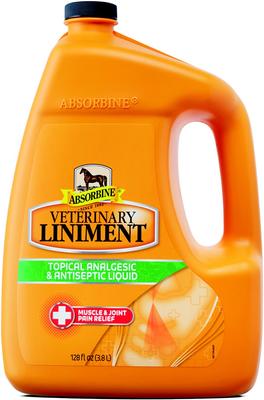 Show full view: Absorbine Veterinary Topical Analgesic & Antiseptic Horse Liniment, 1-gal bottle slide 1 of 4