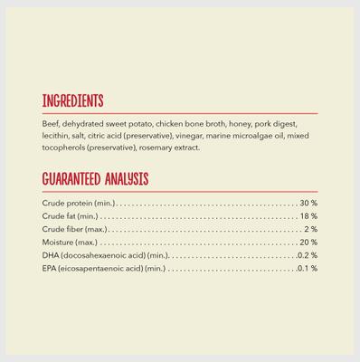 Show full view: ACANA Chewy Beef with Hip & Joint Support Strips Dog Treats, 4-oz bag slide 8 of 11