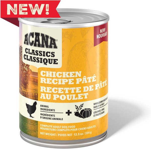"ACANA Classics Chicken Pate Wet Dog Food"
