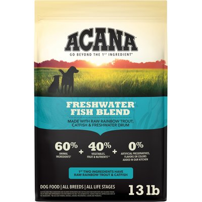 ACANA ACANA Heritage Freshwater Fish Formula Dry Dog Food, 13-lb