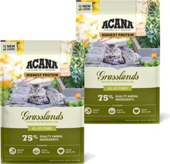 ACANA Grasslands Grain-Free Dry Cat Food, 20-lb bundle 