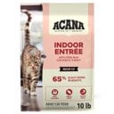 ACANA Indoor Entree Chicken Turkey Whole Herring & Rabbit Dry Cat Food, 10-lb bag