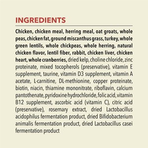 ACANA Indoor Entree Chicken Turkey Whole Herring & Rabbit Dry Cat Food, 10-lb bag