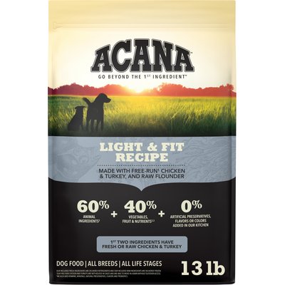 ACANA ACANA Light & Fit Grain-Free Dry Dog Food, 13-lb bag