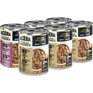 ACANA Premium Beef & Lamb Chunks in Bone Broth Variety Pack Grain