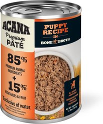 ACANA Premium Pate Puppy Recipe in Bone Broth Wet Food + Puppy Recipe Dry Puppy Food slide 2 of 8