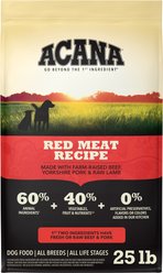 ACANA Red Meat Recipe Dry Food + Singles Beef & Pumpkin Formula Freeze-Dried Dog Treats slide 2 of 9