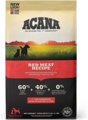 ACANA Red Meat Recipe Dry Food + Singles Beef & Pumpkin Formula Freeze-Dried Dog Treats slide 2 of 8
