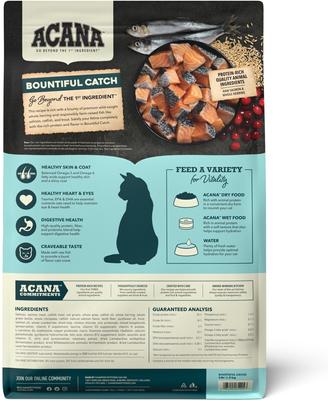 Show full view: ACANA Salmon + Chicken in Bone Broth Wet Food + Bountiful Catch High-Protein Dry Cat Food slide 7 of 8