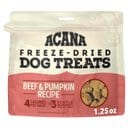 ACANA Singles Beef & Pumpkin Grain-Free Limited Ingredients & Freeze-Dried Dog Treats, 1.25-oz bag