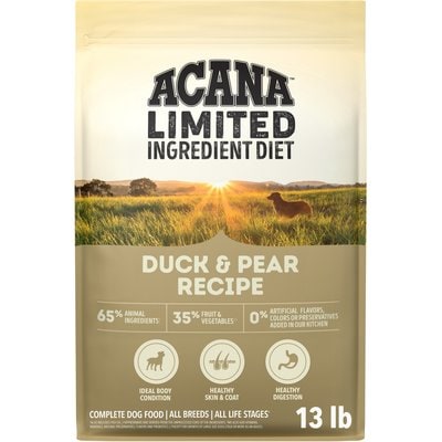 ACANA ACANA Singles Limited Ingredient Duck & Pear Grain-Free High-Protein Dry Dog Food, 13-lb bag