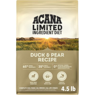 ACANA ACANA Singles Limited Ingredient Duck & Pear Grain-Free High-Protein Dry Dog Food, 4.5-lb bag