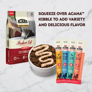 ACANA Variety Pack Lickables Cat Treats, 0.5-oz tube, 8 count