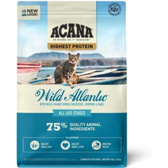 ACANA Wild Atlantic Grain-Free Dry Cat Food, 4-lb bag