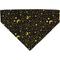 Show in main carousel: Accent Fashion Metallic Over the Collar Dog Bandana, Bright Black Galaxy slide 2 of 8