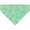 Show in main carousel: Accent Fashion Metallic Over the Collar Dog Bandana, Graceful Green Leaves slide 2 of 7