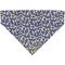 Show in main carousel: Accent Fashion Metallic Over the Collar Dog Bandana, Classic Blue Diamonds slide 3 of 4