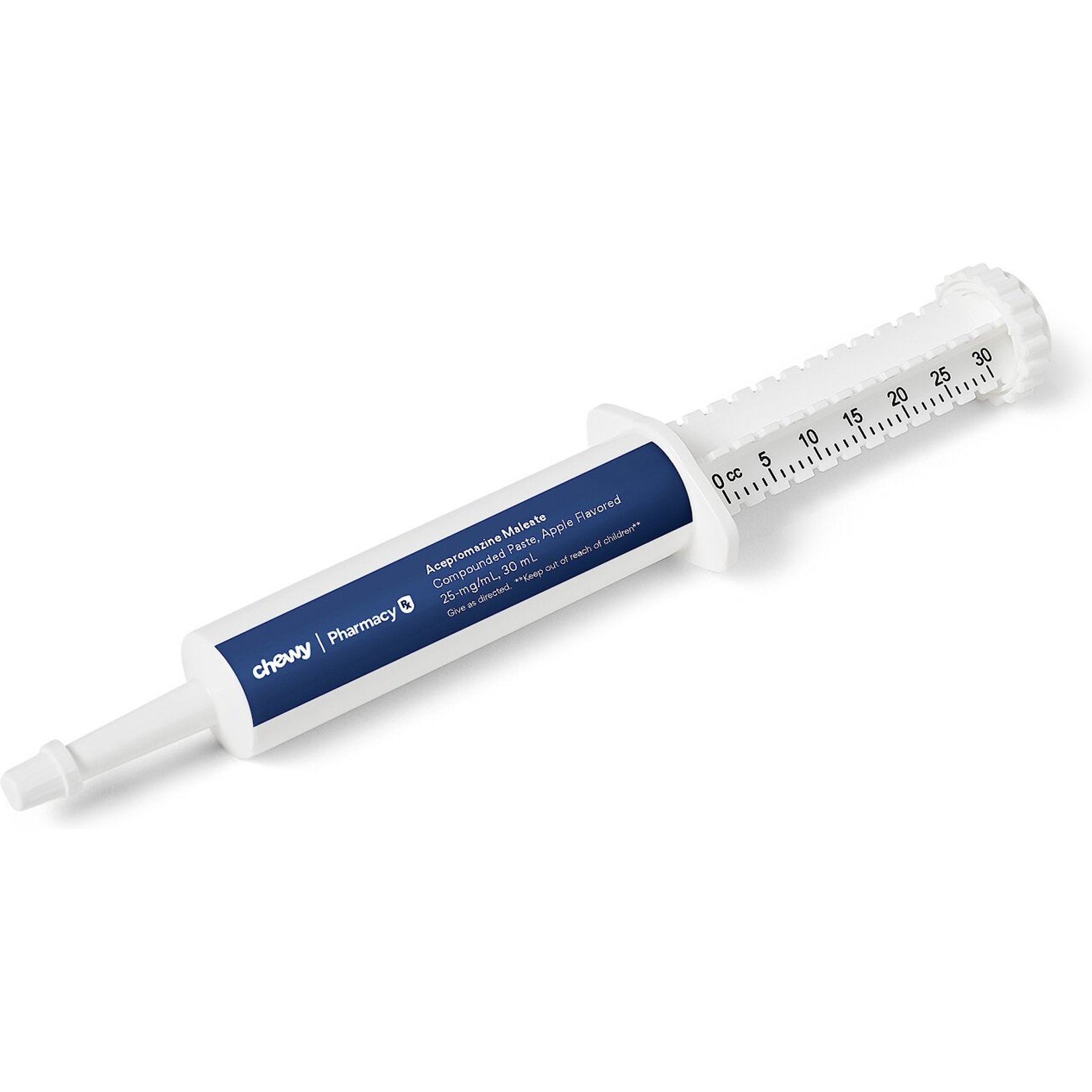 Acepromazine Maleate Compounded Apple Paste, 25 mg/mL, 30 mL for Veterinary use (dosed in 1 mL increments)