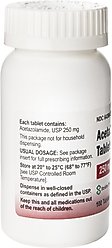 Acetazolamide (Generic) Tablets, 250-mg, 60 tablets slide 2 of 4