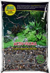 Activ-Flora Planted Aquarium Substrate, Lake Gems, 20-lb bag
