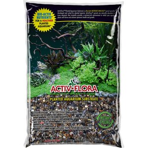 Activ-Flora Planted Aquarium Substrate, Lake Gems, 20-lb bag