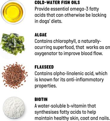 Show full view: Active Chews Premium Omega Skin & Coat Pure Fish Oil Dog Supplement, 120 count slide 5 of 11