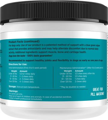 Show full view: ActivPhy Hip + Joint Soft Chews Senior Dog Supplement, 75 count slide 3 of 8