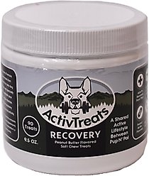 ActivTreats Recovery Peanut Butter Flavored Soft Chews Dog Supplement, 90 count