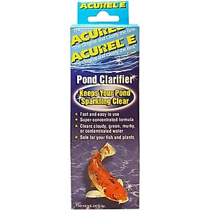 Acurel E Pond Water Clarifier, 150-mL bottle
