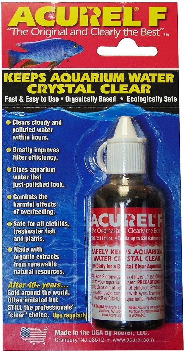 Acurel F Aquarium Water Clarifier