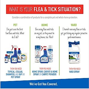 Adams Plus Flea & Tick Shampoo Sensitive Skin for Cats & Dogs, 12-fl oz bottle