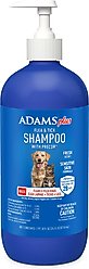 Adams Plus Flea & Tick Shampoo Sensitive Skin for Cats & Dogs, 24-fl oz bottle