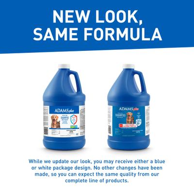 Show full view: Adams Plus Flea & Tick Shampoo Sensitive Skin for Cats & Dogs, 1-gal bottle slide 2 of 14