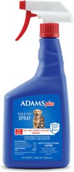 Adams Plus Flea & Tick Spray for Dogs & Cats, 32-fl oz bottle