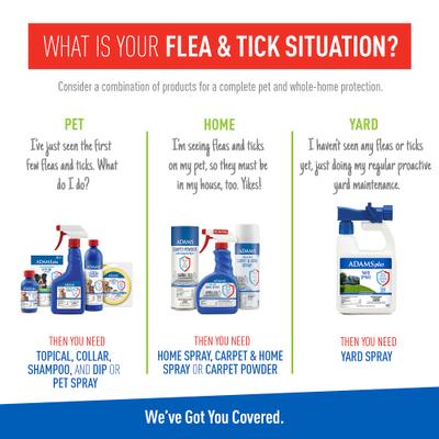 Show full view: Adams Plus Flea & Tick Spray for Dogs & Cats, 32-fl oz bottle slide 6 of 13