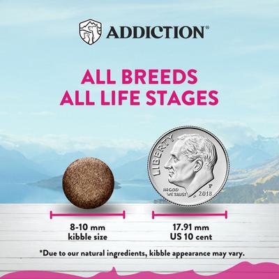 Show full view: Addiction Grain-Free Duck Royale Skin & Coat Health Dry Cat Food, 4-lb bag slide 4 of 9