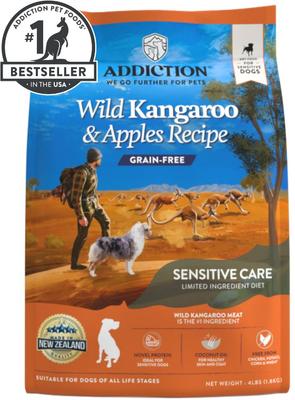 ADDICTION Grain-Free Wild Kangaroo & Apples Limited Ingredient