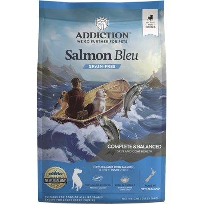 Addiction Addiction Grain-Free Salmon Bleu Skin & Coat Health Dry Dog Food, 20-lb bag
