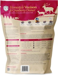 Addiction Homestyle Venison & Cranberry Dinner Raw Dehydrated Dog Food, 2-lb box slide 2 of 9
