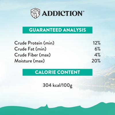 Show full view: Addiction Meaty Bites Brushtail Grain-Free Dog Treats, 4-oz bag slide 7 of 12