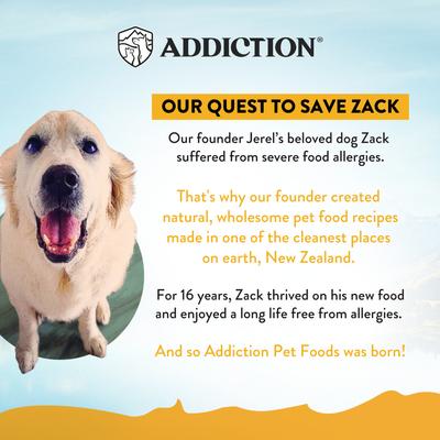 Show full view: Addiction Meaty Bites Chicken Grain-Free Dog Treats, 4-oz bag slide 9 of 11